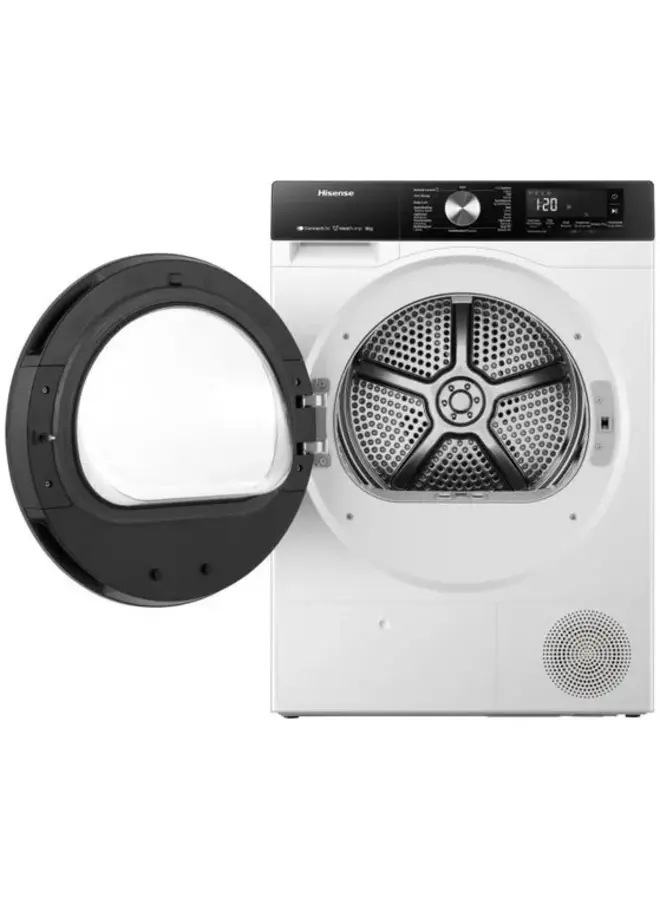 Hisense DH3S802BW3 warmtepompdroger A+++