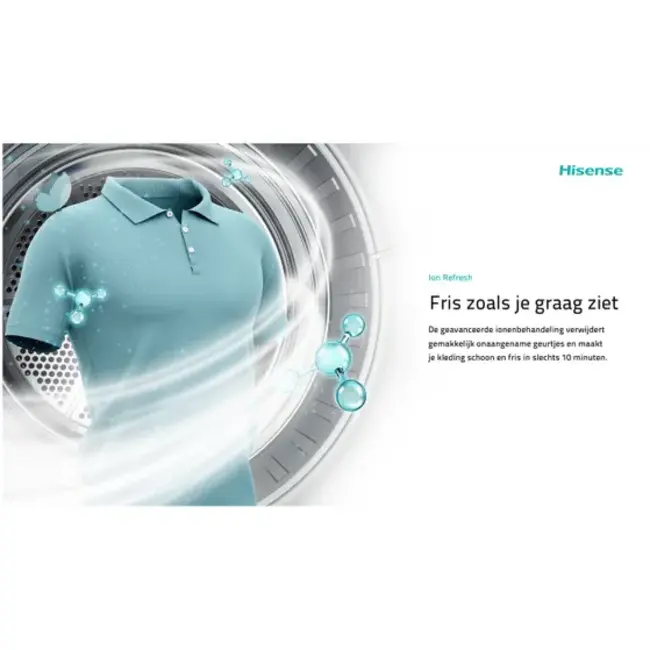 Hisense DH3S802BW3  | Warmtepompdroger | 8 kg | C