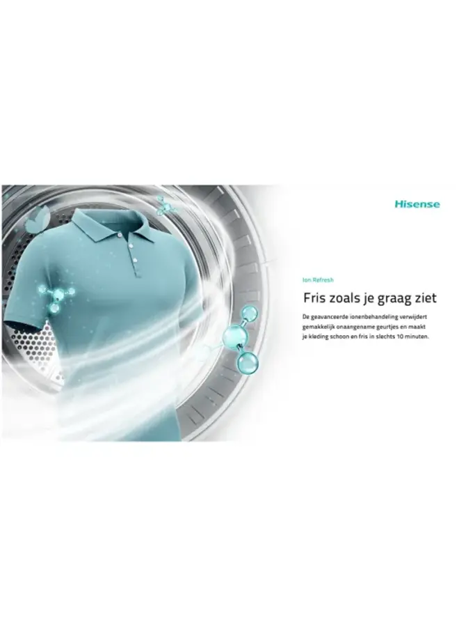 Hisense DH3S802BW3 warmtepompdroger A+++