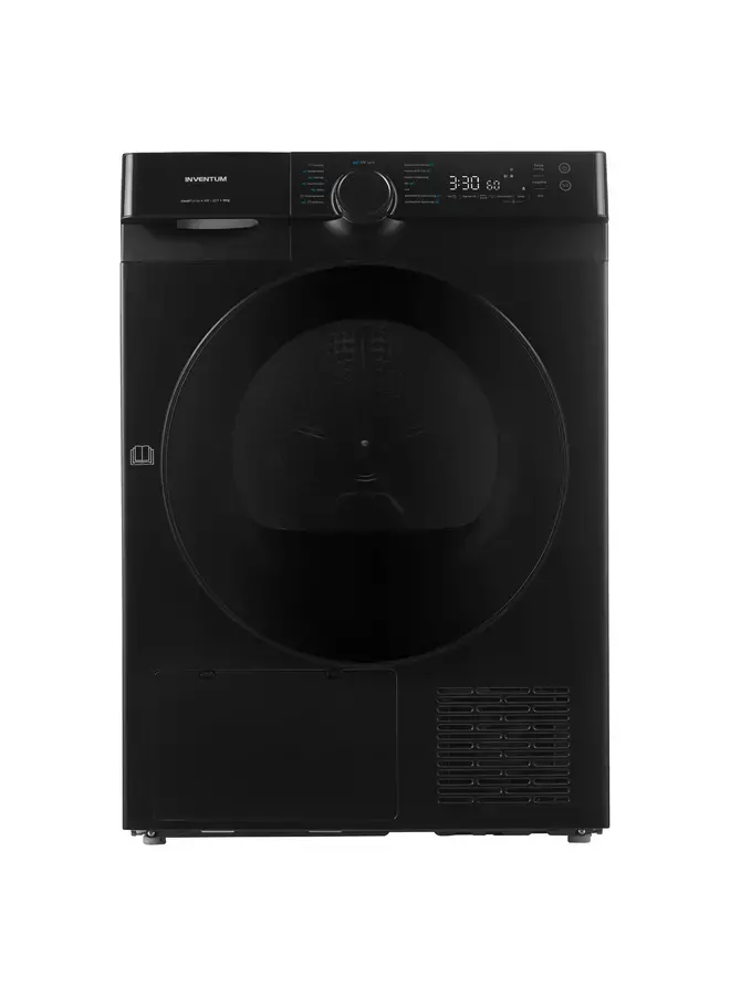 Inventum VDW9030B | Warmtepompdroger | Zwart | 9 kg