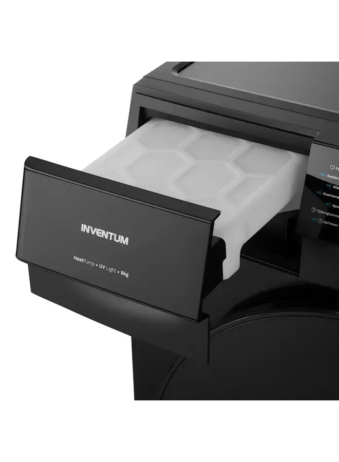 Inventum VDW9030B | Warmtepompdroger | Zwart | 9 kg