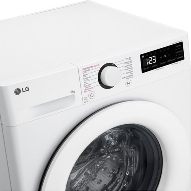 LG GC3R309S3 wasmachine 9 kg  AI DD Stoom