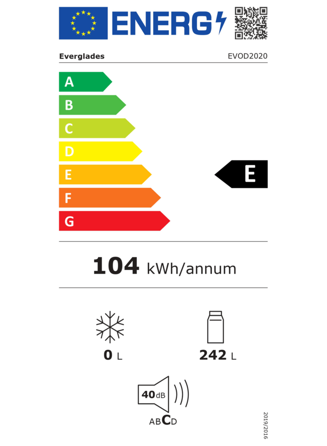 Everglades EVOD2020 | koeler | Zwart
