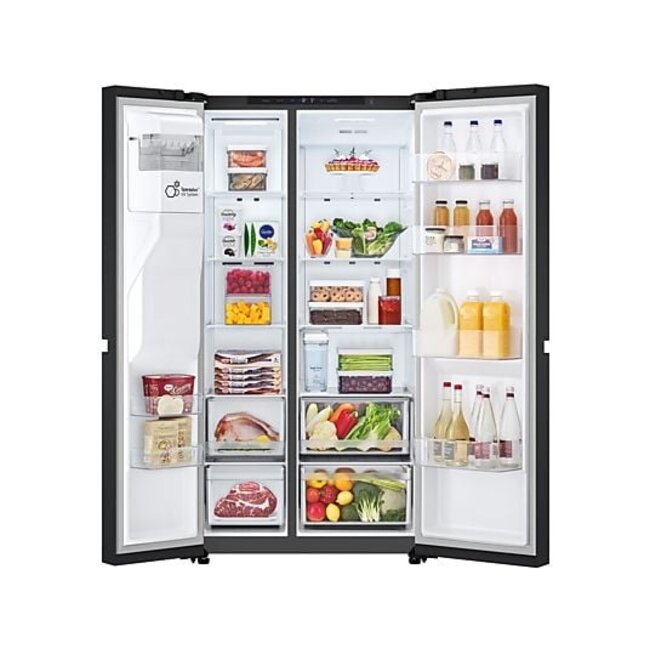 LG GSLC41EPPE Amerikaanse koelkast | Zwart | ThinQ | Uvnano | FRESH Converter