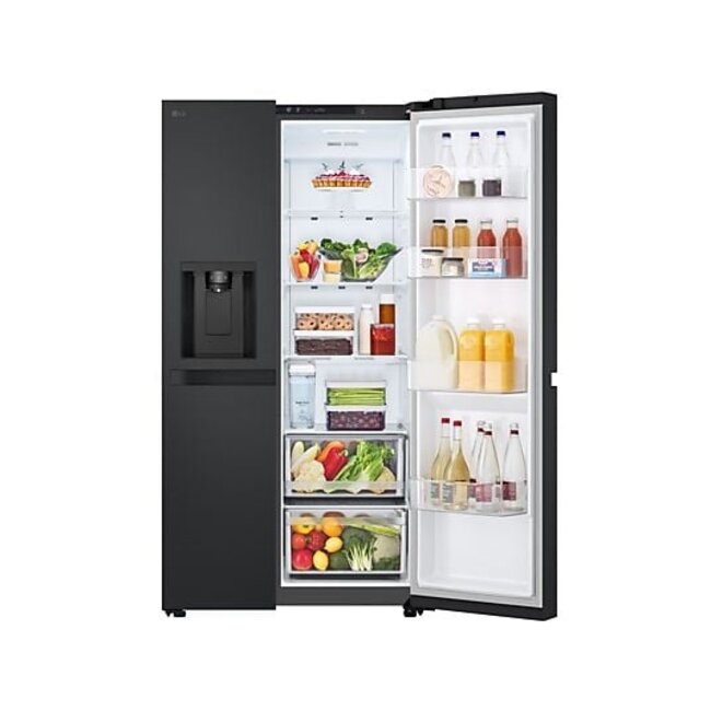 LG GSLC41EPPE Amerikaanse koelkast | Zwart | ThinQ | Uvnano | FRESH Converter