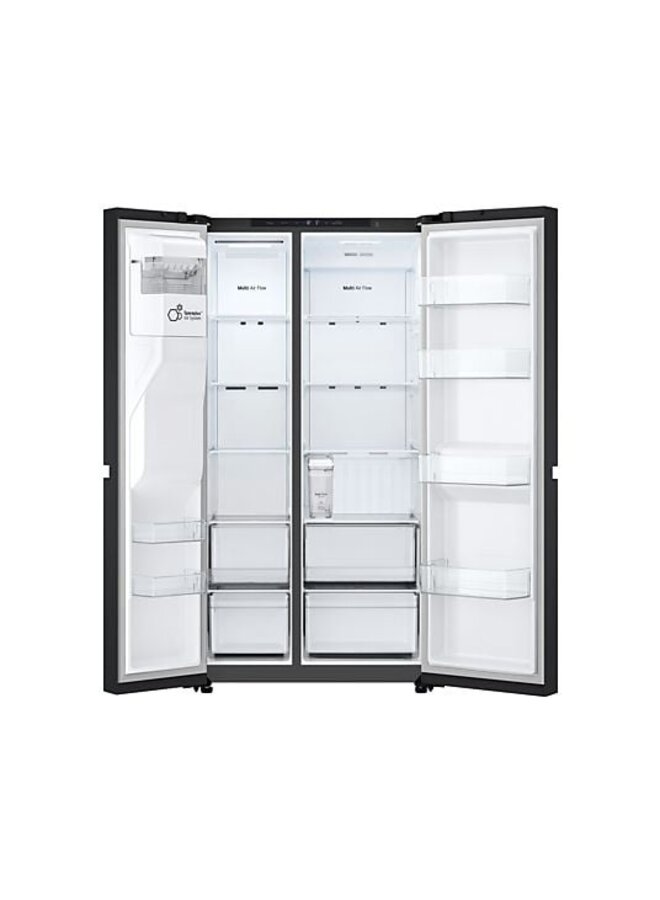 LG GSLC41EPPE Amerikaanse koelkast | Zwart | ThinQ | Uvnano | FRESH Converter