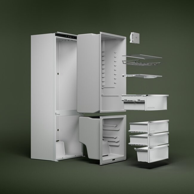 AEG TSC8M181BC | Inbouw koelvriescombinatie  | 178 cm