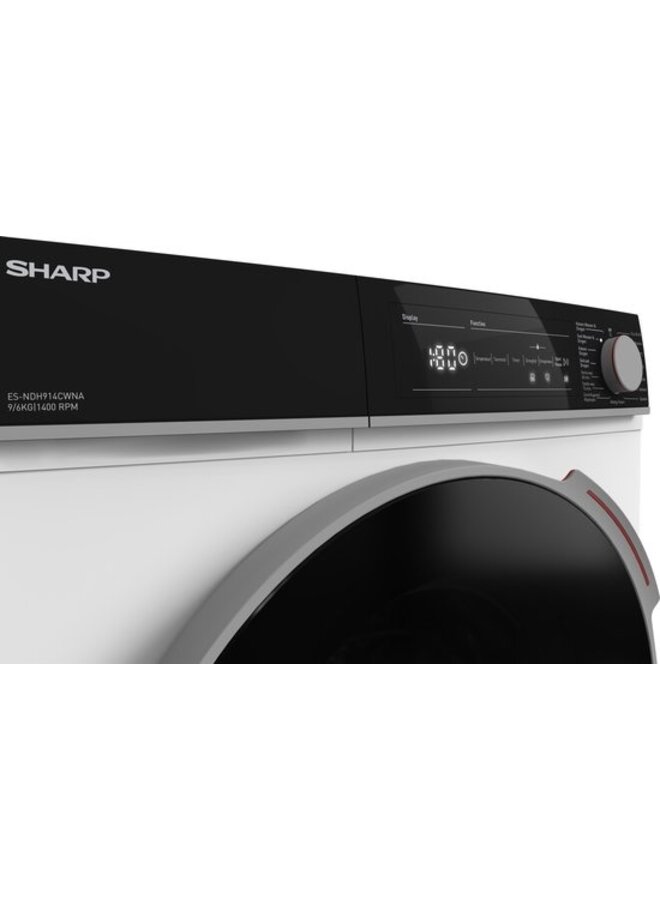 Sharp ES-NDH914CWNA-BX wasdroogcombinatie 9 kg