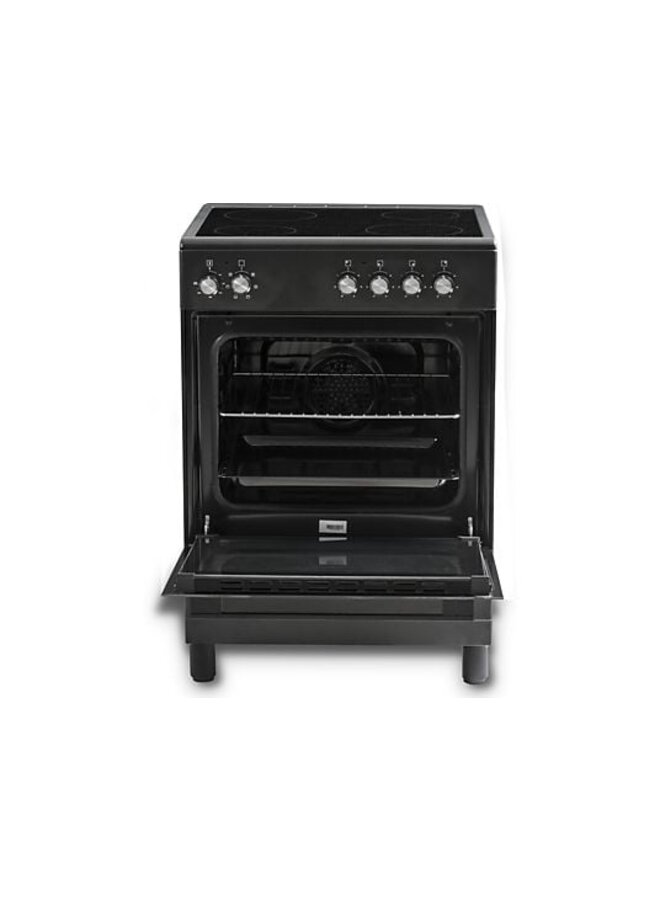 Everglades EVCK6110 Keramisch Fornuis | Zwart | 60 cm