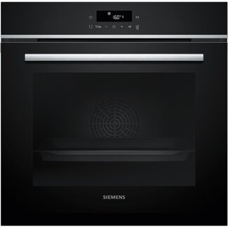 Siemens HB572ABS3 | Inbouw oven | Zwart | 60 cm | AirFry | Pyrolyse Siemens HB572ABS3 | Inbouw oven | Zwart | 60 cm | AirFry | Pyrolyse