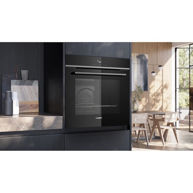 Siemens HB572ABS3 | Inbouw oven | Zwart | 60 cm | AirFry | Pyrolyse