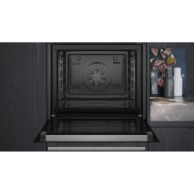Siemens HB572ABS3 | Inbouw oven | Zwart | 60 cm | AirFry | Pyrolyse