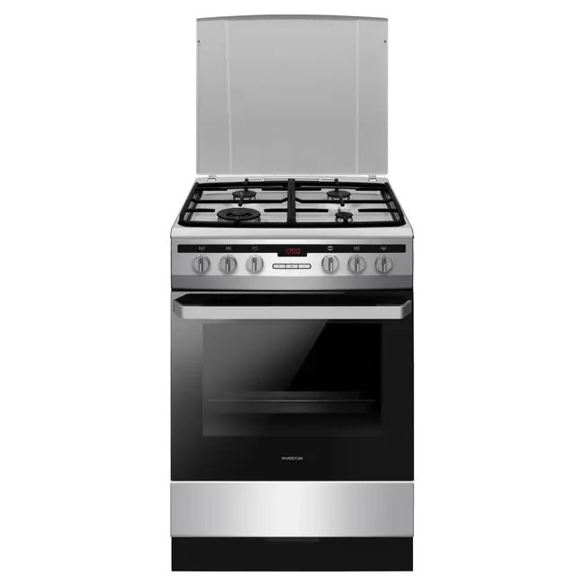 Inventum VFG6034WGRVS |  Gasfornuis | 60 cm | RVS