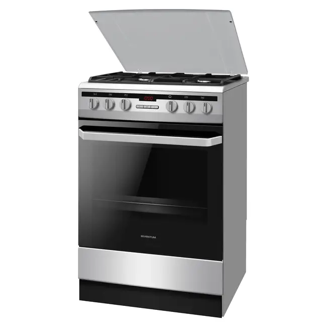 Inventum VFG6034WGRVS |  Gasfornuis | 60 cm | RVS