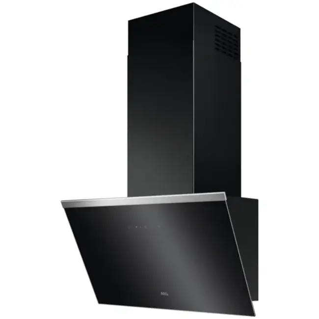 AEG DVE5661HB Schouwafzuigkap  60 cm Zwart | Schuin