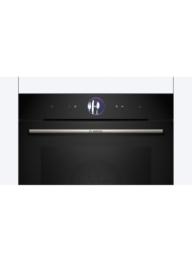 Bosch HRG7764B1 inbouw oven | 60 cm | Stoom | Zwart