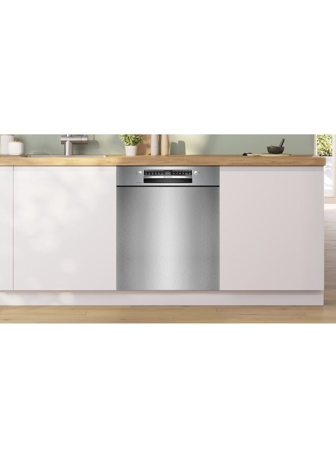 Bosch SMU4EVS08E onderbouw vaatwasser | 60 cm | RVS