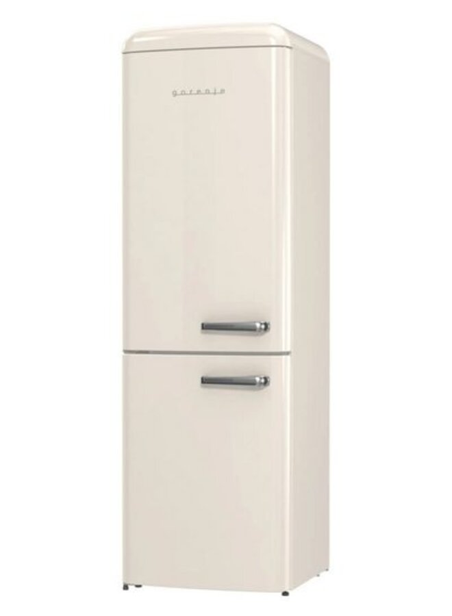 Gorenje ONRK619DC L Retro Koelvriescombinatie Beige