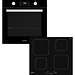 Privileg ( Bauknecht ) Turn&Cook 470  Inbouw oven met Gratis Inductie kookplaat