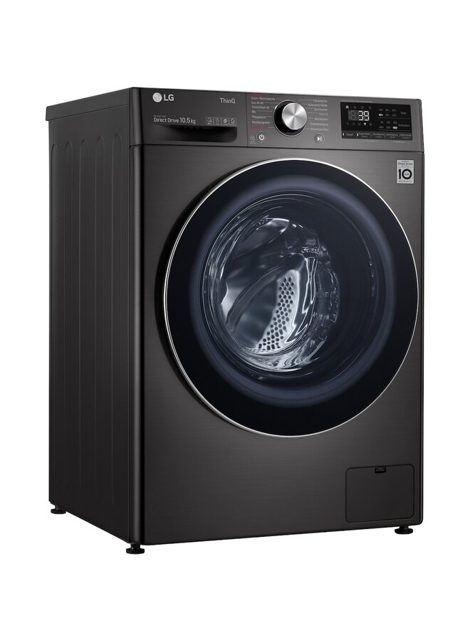 LG F6WV710P2S wasmachine 10.5 kg Zwart