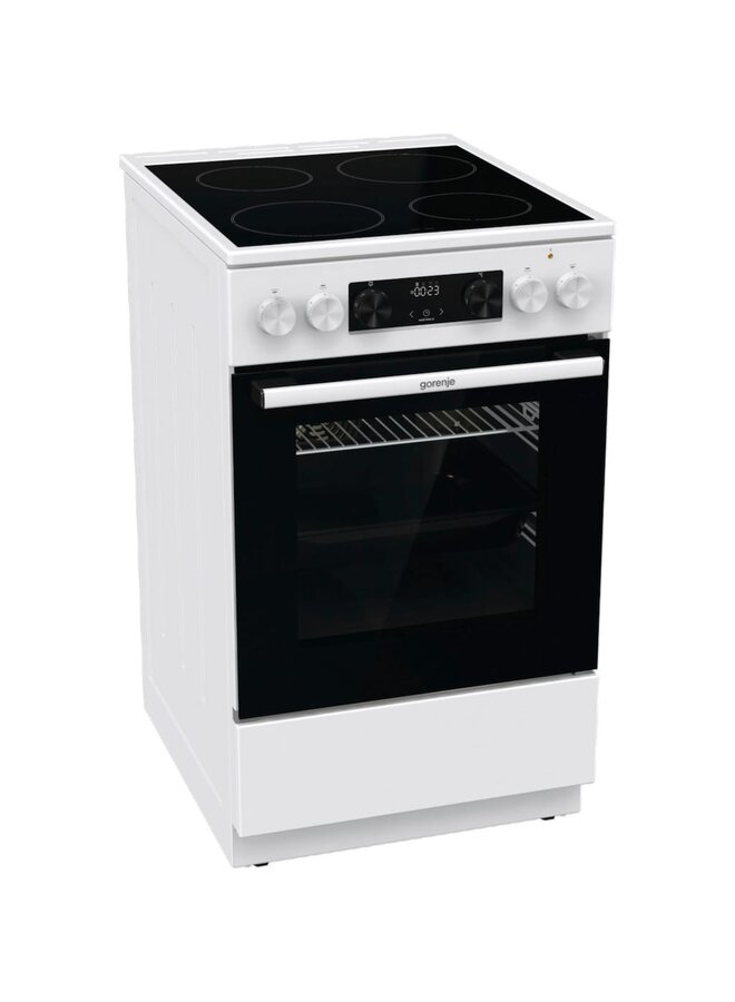Gorenje GEC5C41WG | Keramisch fornuis | 50 cm | AquaClean