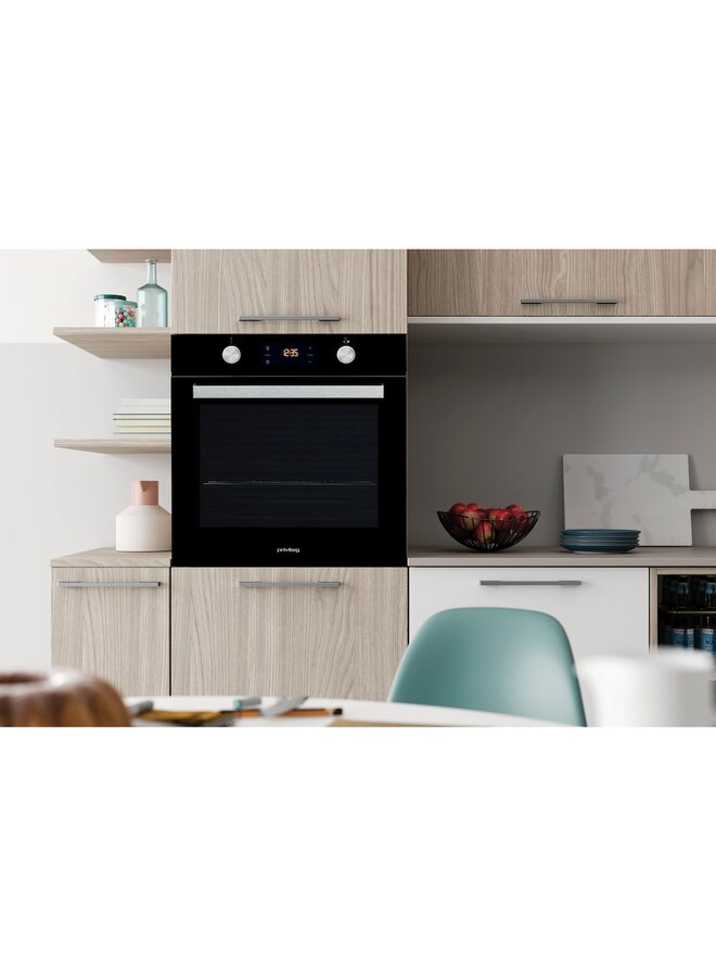 Privileg BAKO Turn&Cook 450 Inbouw oven  Keramische kookplaat