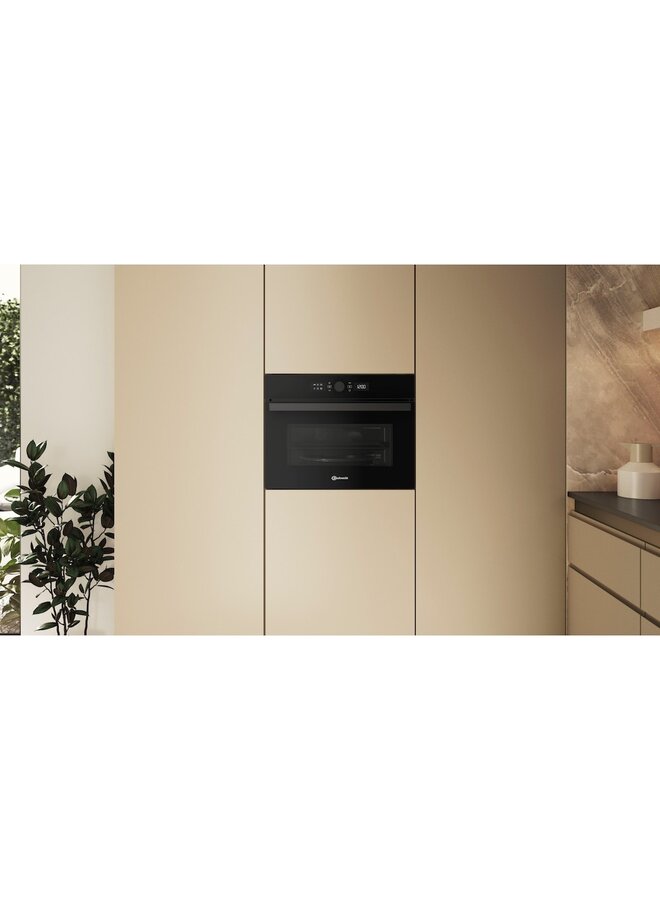 Bauknecht BMW47DMK | inbouw combimagnetron | Zwart | 45 cm