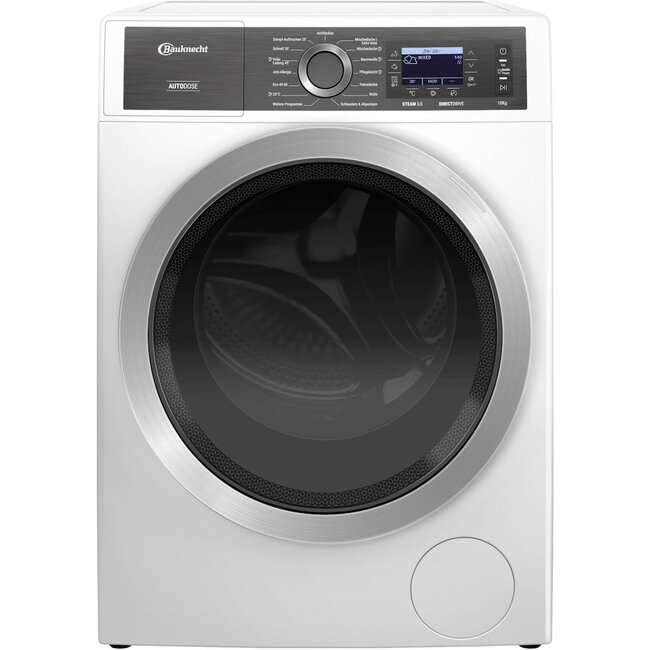 Bauknecht B8 09AD Silence DE | wasmachine | 10 kg | AutoDose | Steam