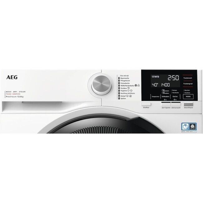 AEG LWR7F60605 Wasdroogcombinatie | 10 kg | Steam