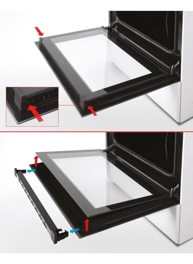 Everglades EVCK037 | elektrisch fornuis | 50 cm | Wit