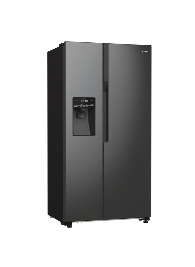 Gorenje NRR 9185 ESBXL Amerikaanse koelkast | Zwart |