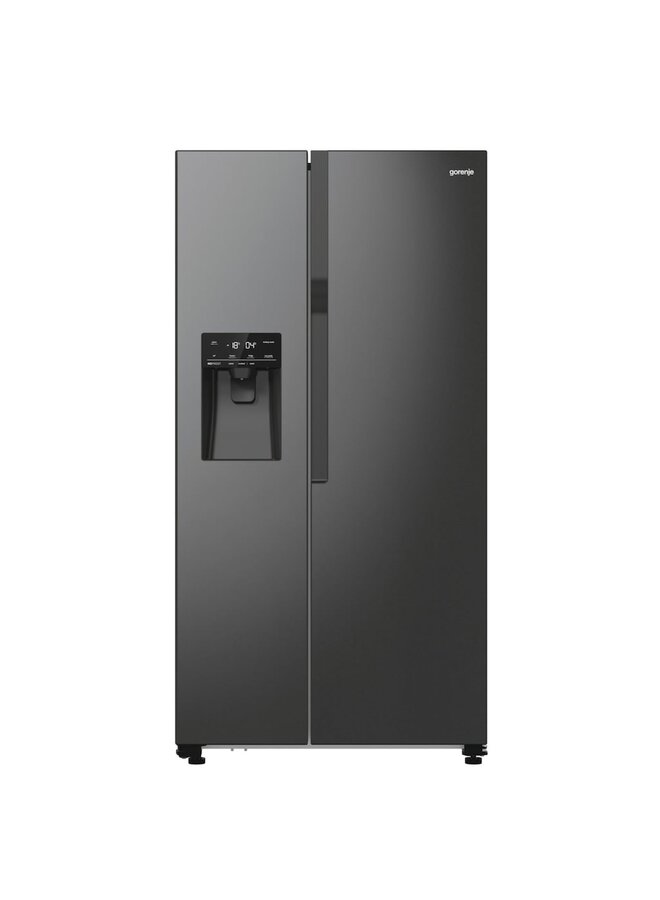 Gorenje NRR 9185 ESBXL Amerikaanse koelkast | Zwart |