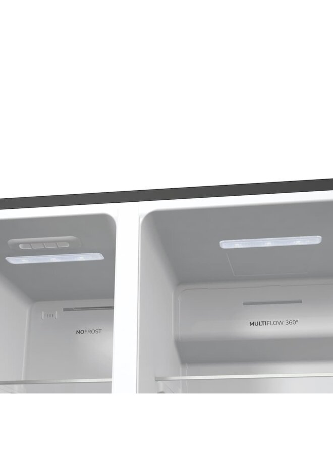 Gorenje NRR 9185 ESBXL Amerikaanse koelkast | Zwart |