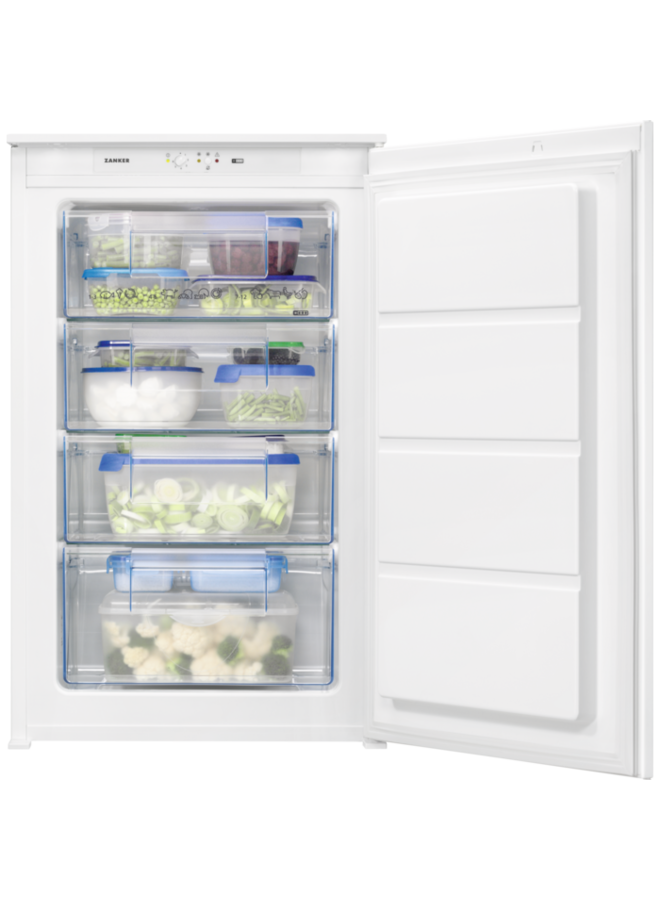 Zanker ( AEG ) KUAK88ES | Inbouw vrieskast | 88 cm | Sleepdeur
