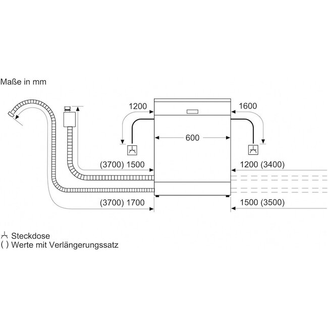 Bosch SMV46KX12E inbouw vaatwasser | 60 cm