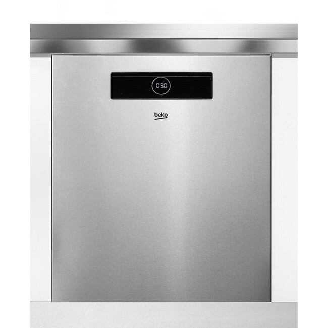 Beko BDDN38450XD onderbouw vaatwasser | RVS