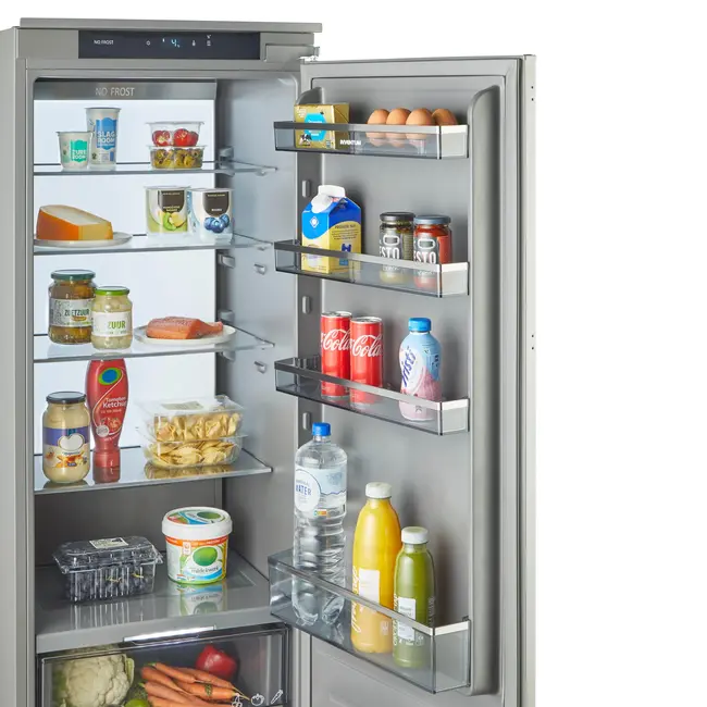 Inventum IKK1786GS inbouw koelkast | Grijs | 178 cm
