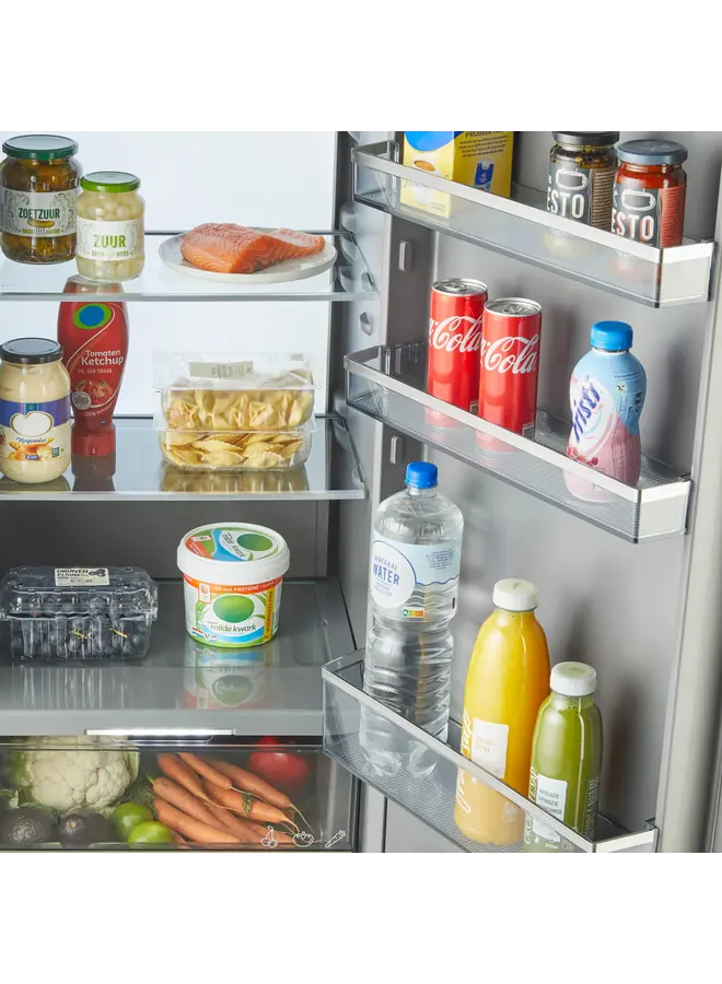 Inventum IKK1786GS inbouw koelkast | Grijs | 178 cm