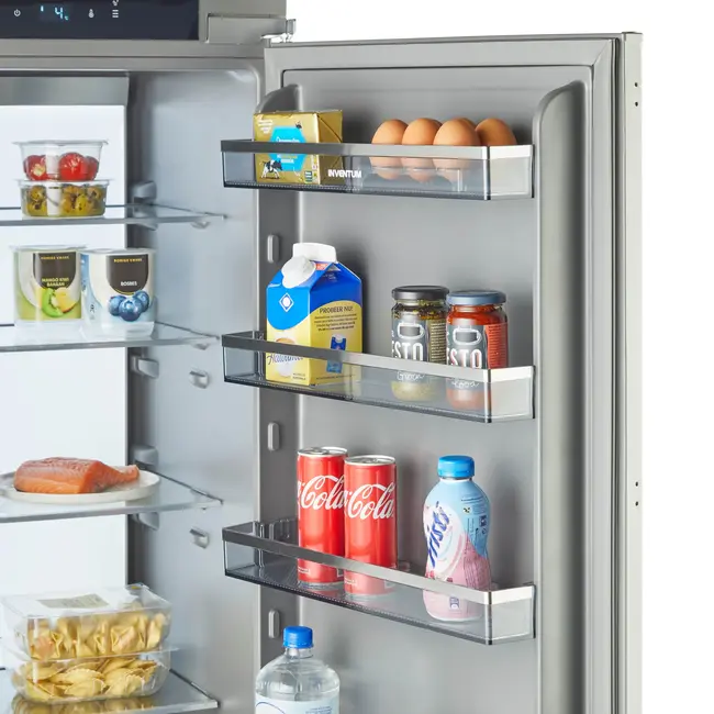 Inventum IKK1786GS inbouw koelkast | Grijs | 178 cm