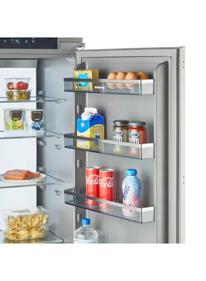 Inventum IKK1786GS inbouw koelkast | Grijs | 178 cm