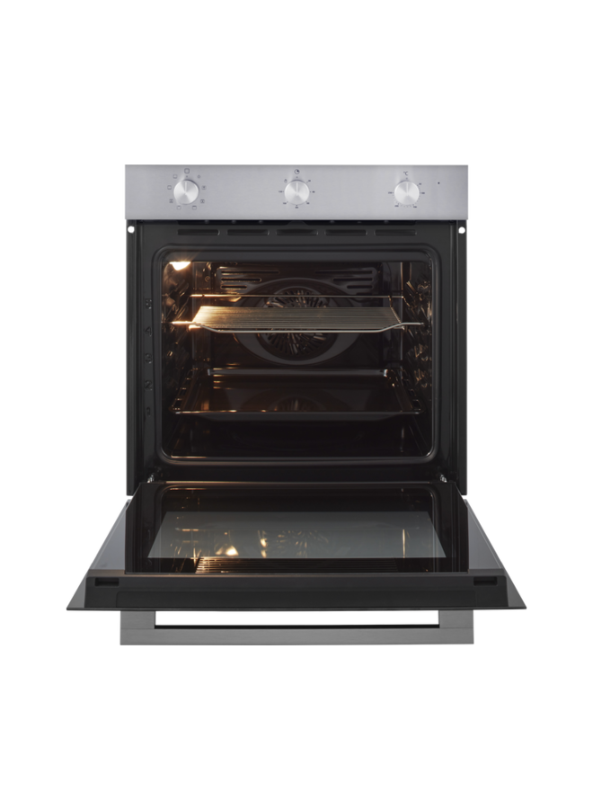 Etna OM265RVS Inbouw oven | 60 cm | RVS/Zwart
