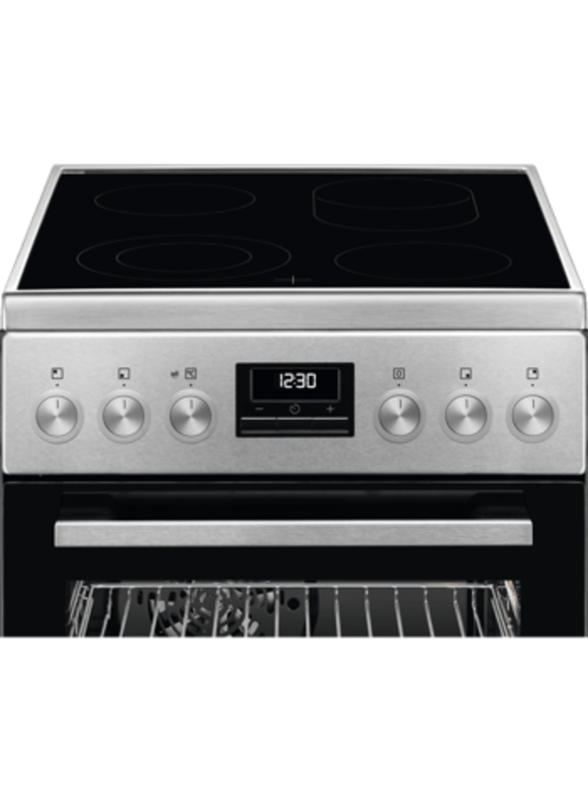 AEG CCB5449BBM keramisch fornuis | 50 cm | RVS