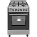 Wiggo WO-E639R (XX) | Gasfornuis | RVS | 60 cm