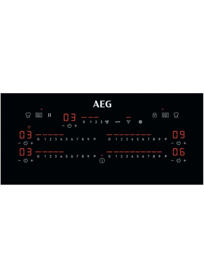 AEG CDE84779CB | Inductie kookplaat met afzuiging | 83 cm