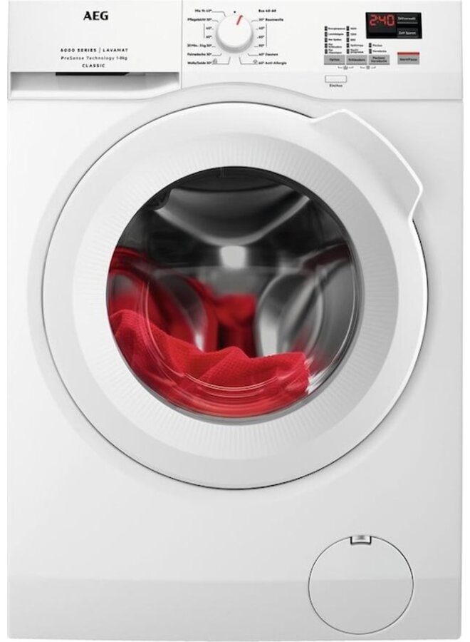 L6FBC41689 wasmachine | 8 kg | 1600 tpm | ProSense