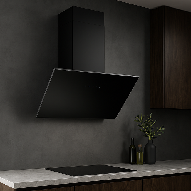 Zanker ( AEG ) KHV94770BA | Afzuigkap | Zwart | 90 cm