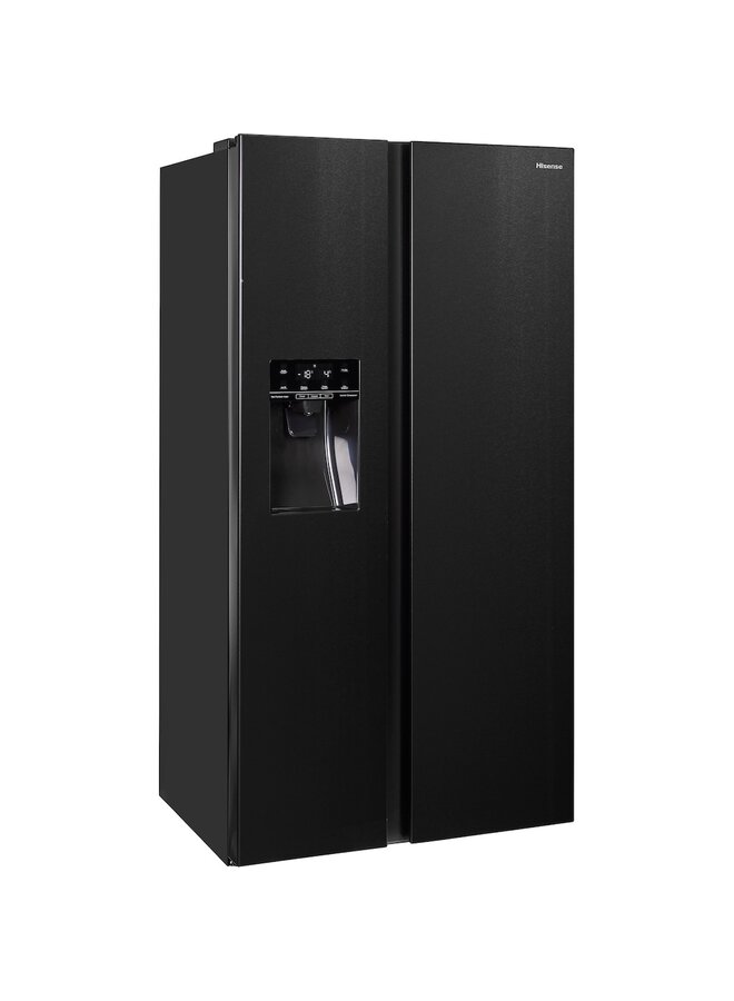 Hisense RSIM535AFE | Amerikaanse koelkast | Zwart