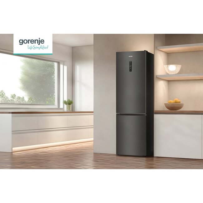 Gorenje NRK620B61BX4OT | koelvriescombinatie | Zwart | Nofrost