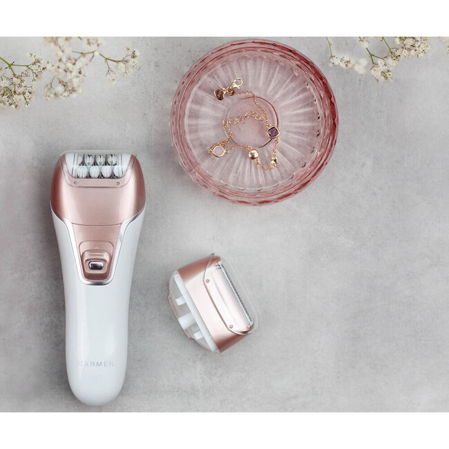 Carmen LS170 2 in 1 ladyshave en epileerapparaat