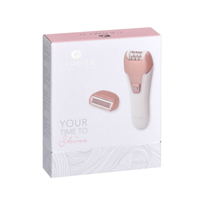 Carmen LS170 2 in 1 ladyshave en epileerapparaat